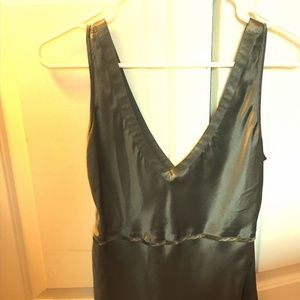 J.Crew Silver Gray Silky Sexy Camisole Small